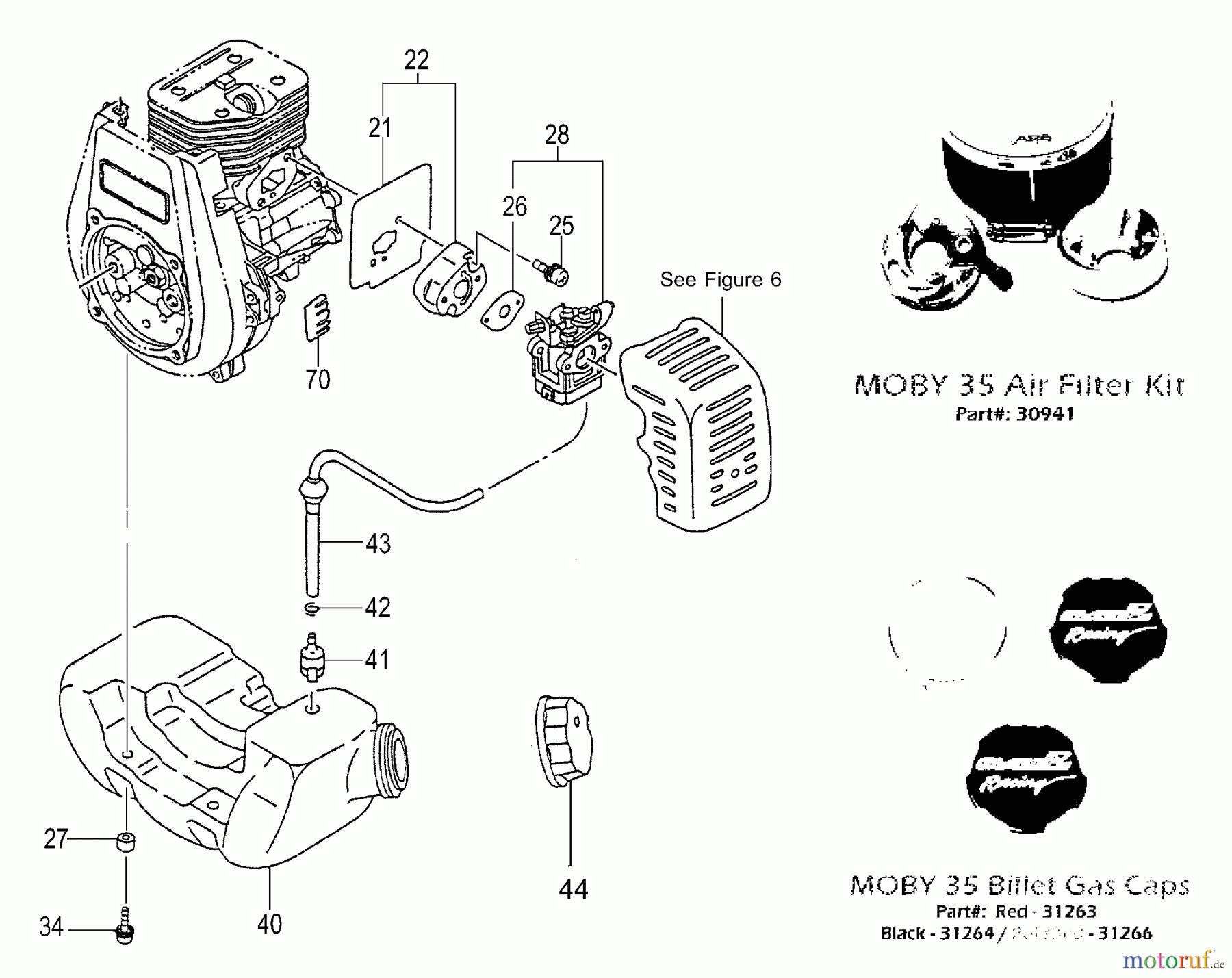  Tanaka Sonstiges TPB-350GX - Tanaka 35cc PowerBoard Fuel System