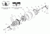 Tanaka TPB-350GX - 35cc PowerBoard Ersatzteile Rear Wheel & Rear Drive Pulley