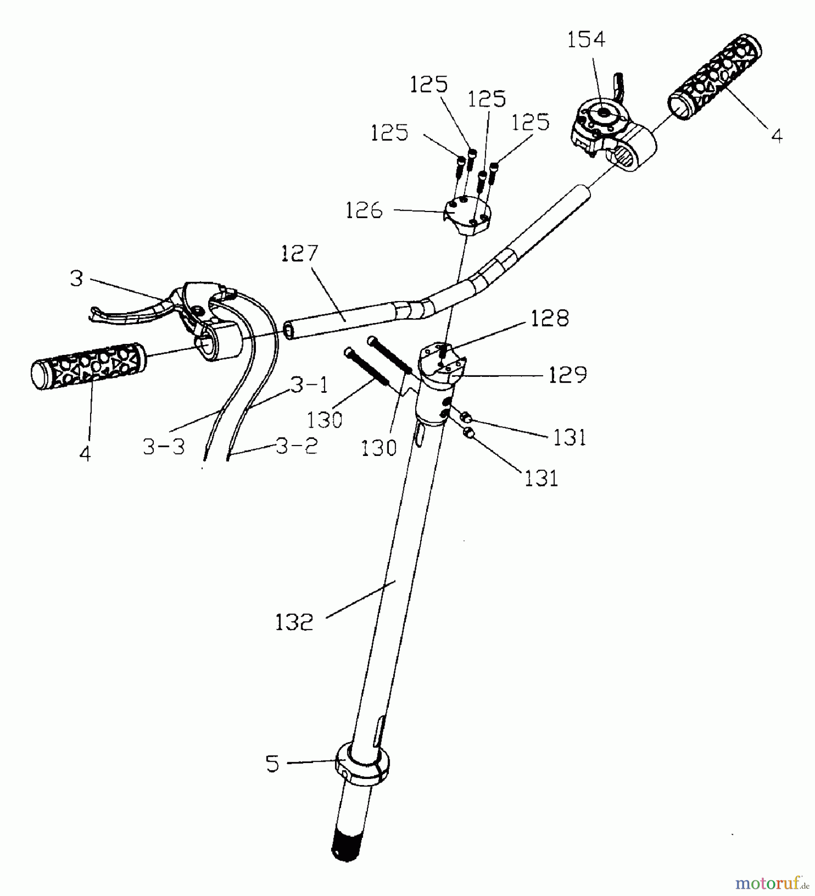 Tanaka Sonstiges TPB-450EL - Tanaka 450 Watt Electric PowerBoard Handle & Controls