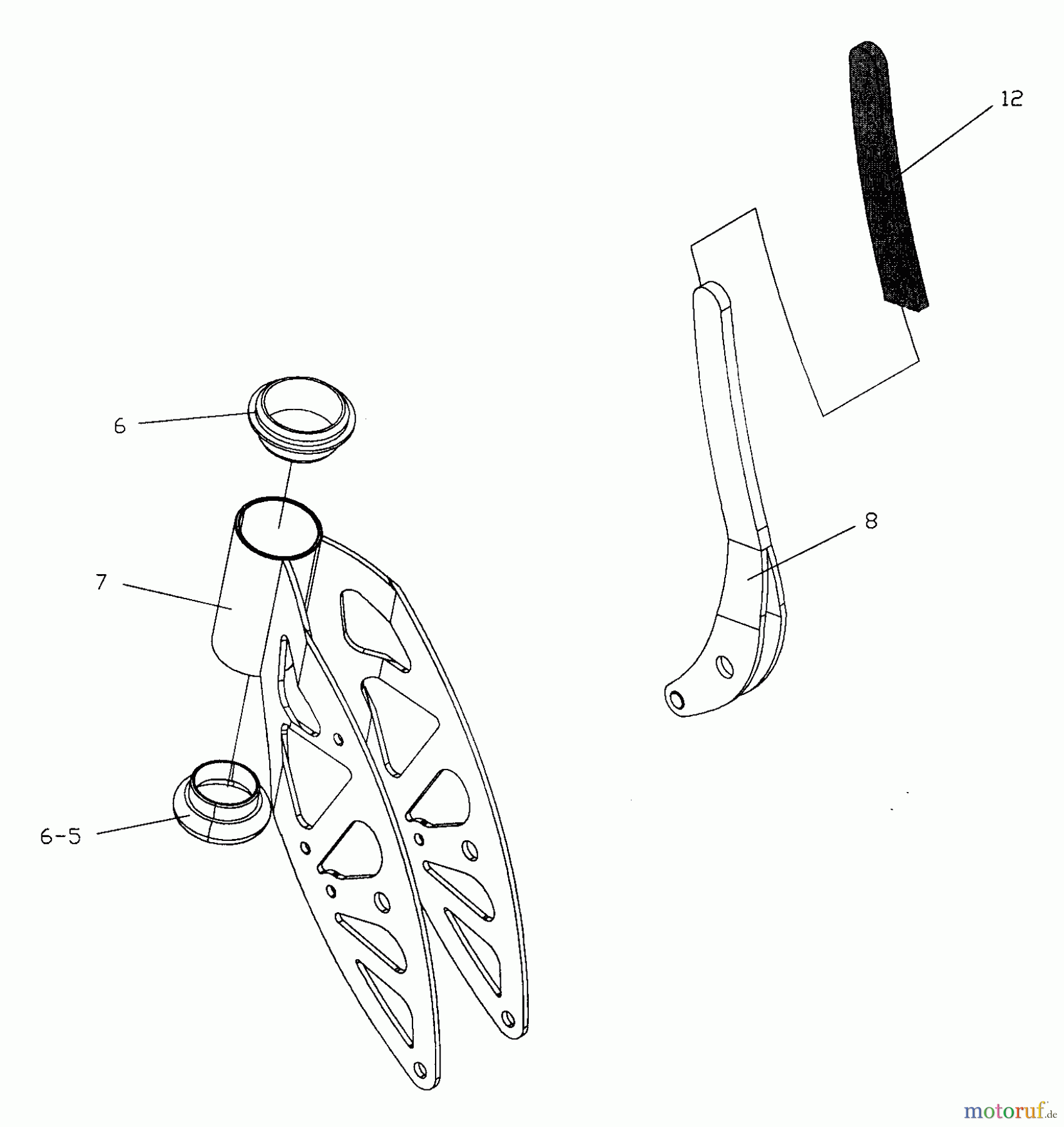 Tanaka Sonstiges TPB-450EL - Tanaka 450 Watt Electric PowerBoard Head Pipe & Folding Handle