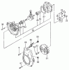 Tanaka TPK-400GS - 40cc Paveracer Kart Ersatzteile Crankcase, Flywheel, Starter Pulley