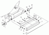 Tanaka TPK-400GS - 40cc Paveracer Kart Ersatzteile Rear Bumper, Rollers & Flag