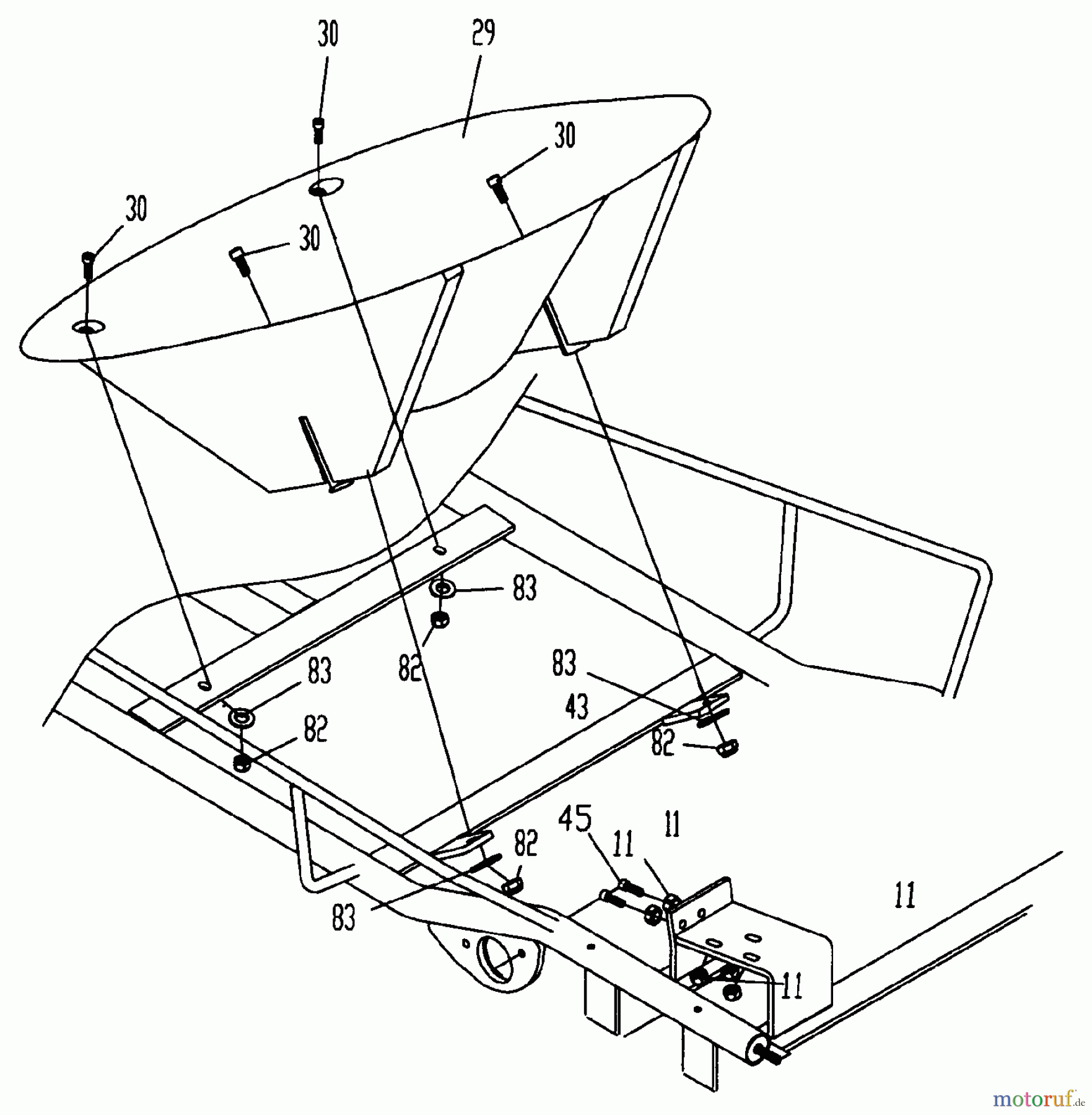 Tanaka Sonstiges TPK-400GS - Tanaka 40cc Paveracer Kart Seat & Seat Hardware