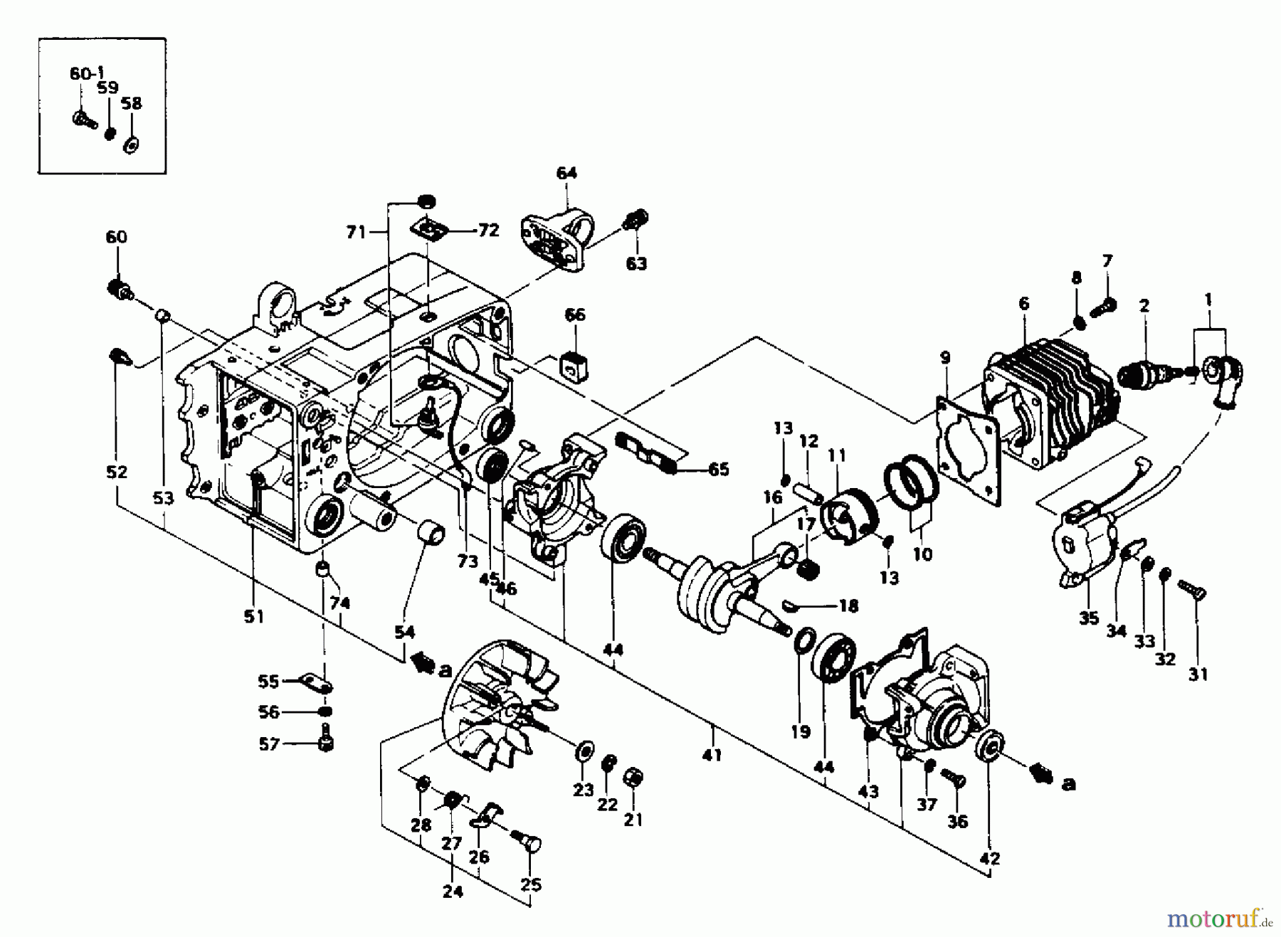 Tanaka Motorsägen ECS-290 - Tanaka Chainsaw Engine