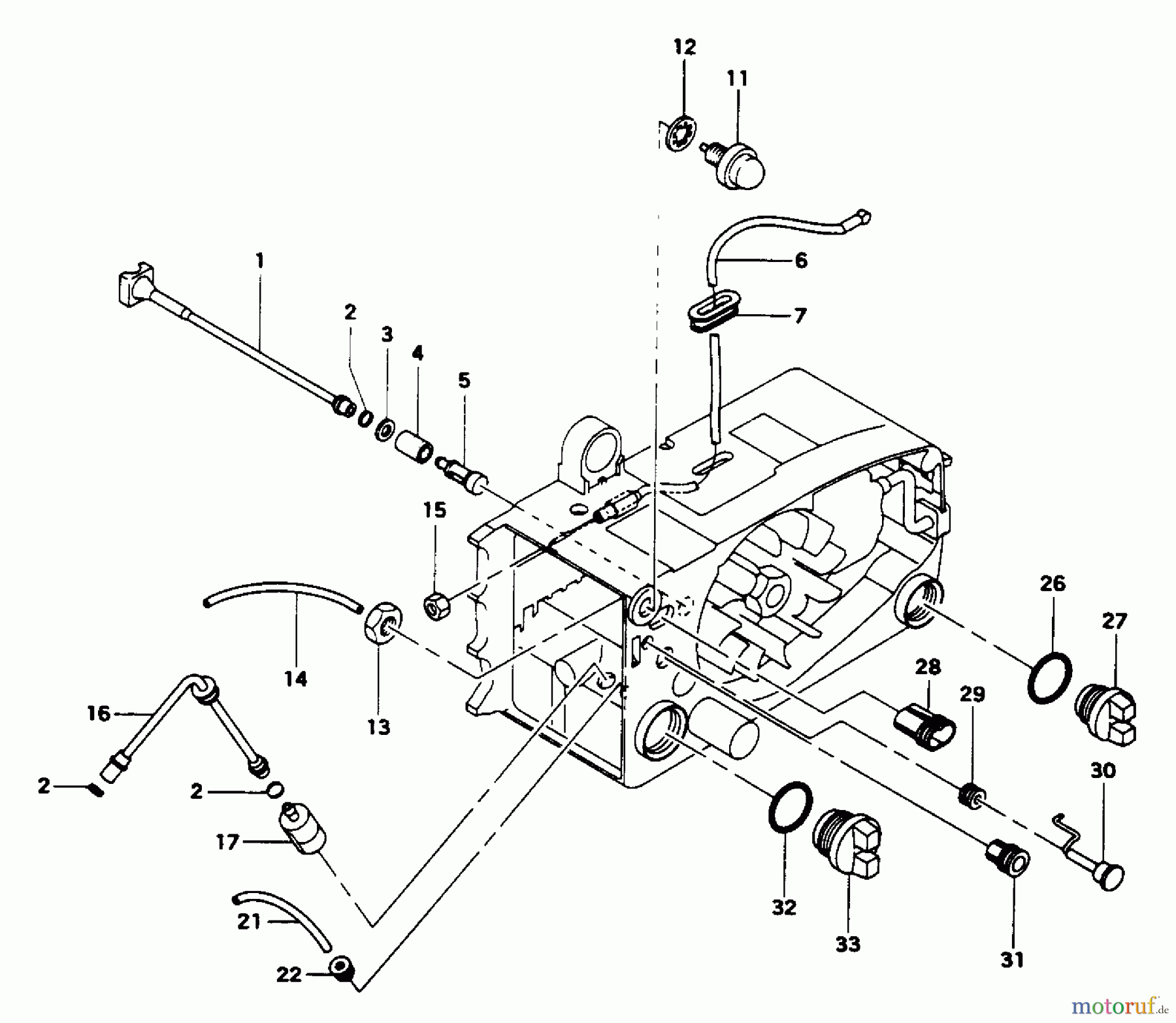  Tanaka Motorsägen ECS-300 - Tanaka Chainsaw Oil Filter & Pump Filter