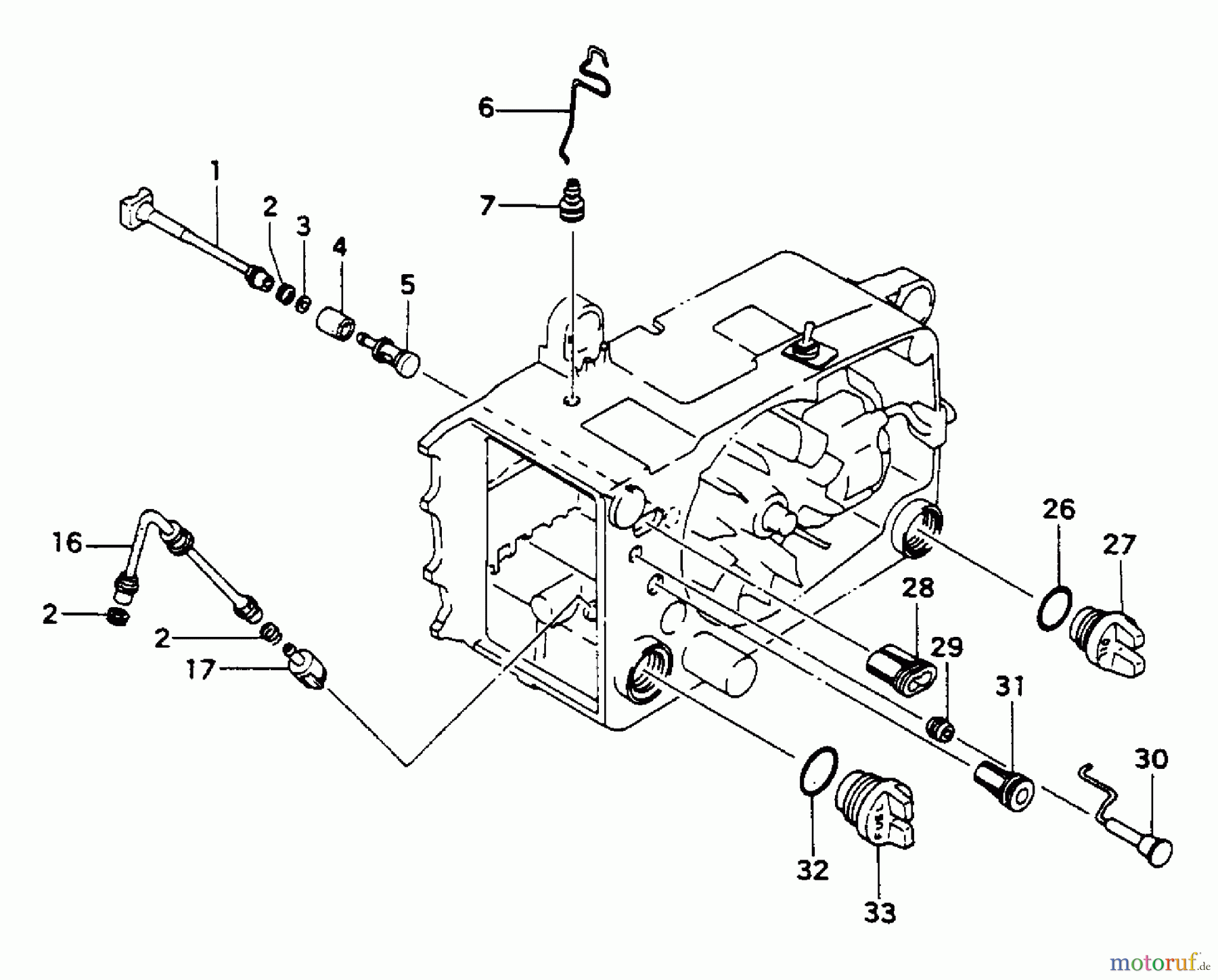  Tanaka Motorsägen ECS-320 - Tanaka Chainsaw Oil Filter & Pump Filter