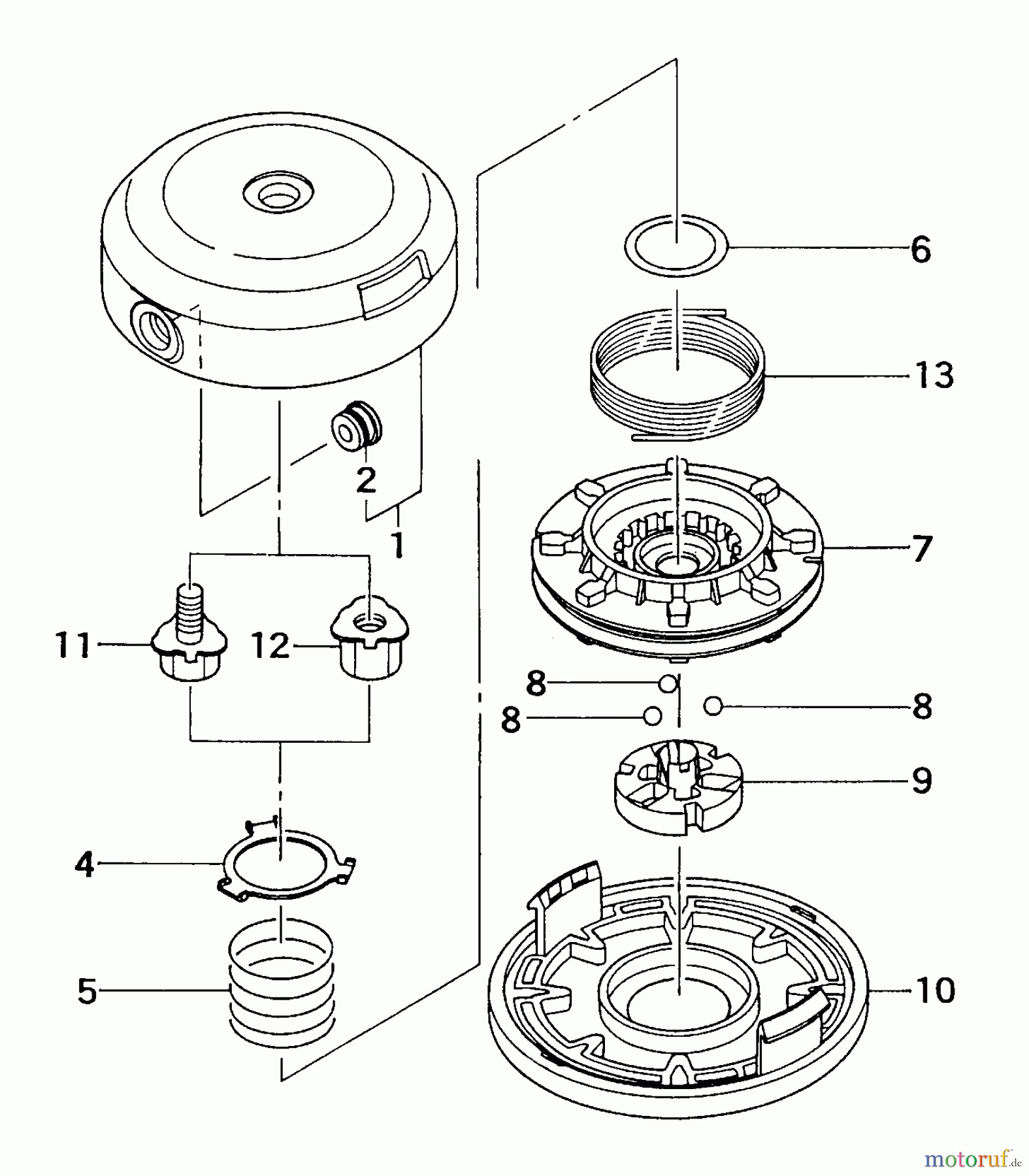  Tanaka Trimmer Zubehör 746751 (TH-97) - Tanaka Brain Cutting Head Brain (TH-97) 746751