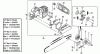 Tanaka ECS-3351B - Chainsaw Ersatzteile Clutch & Chain Brake