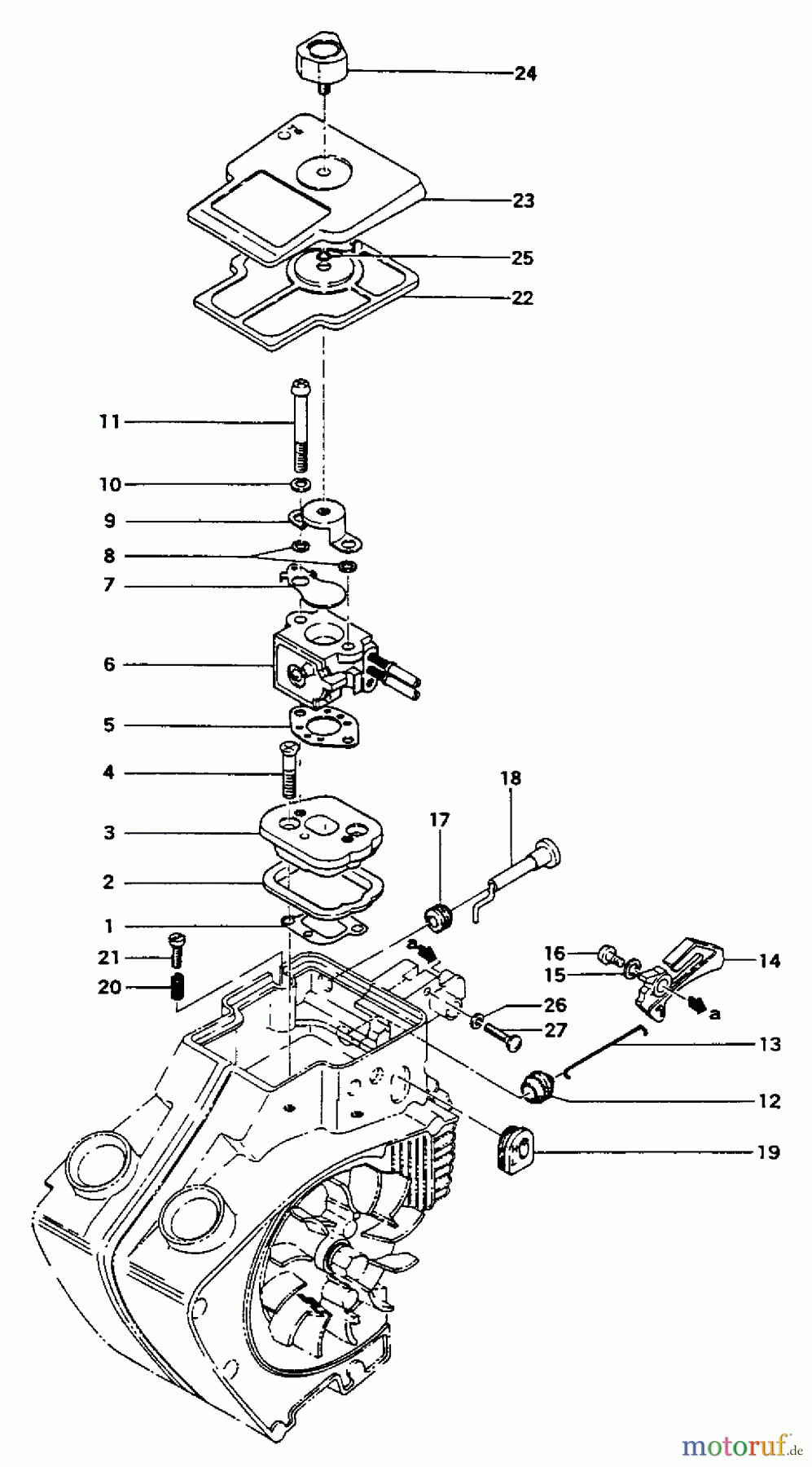  Tanaka Motorsägen ECS-35 - Tanaka Chainsaw Carburetor & Cleaner