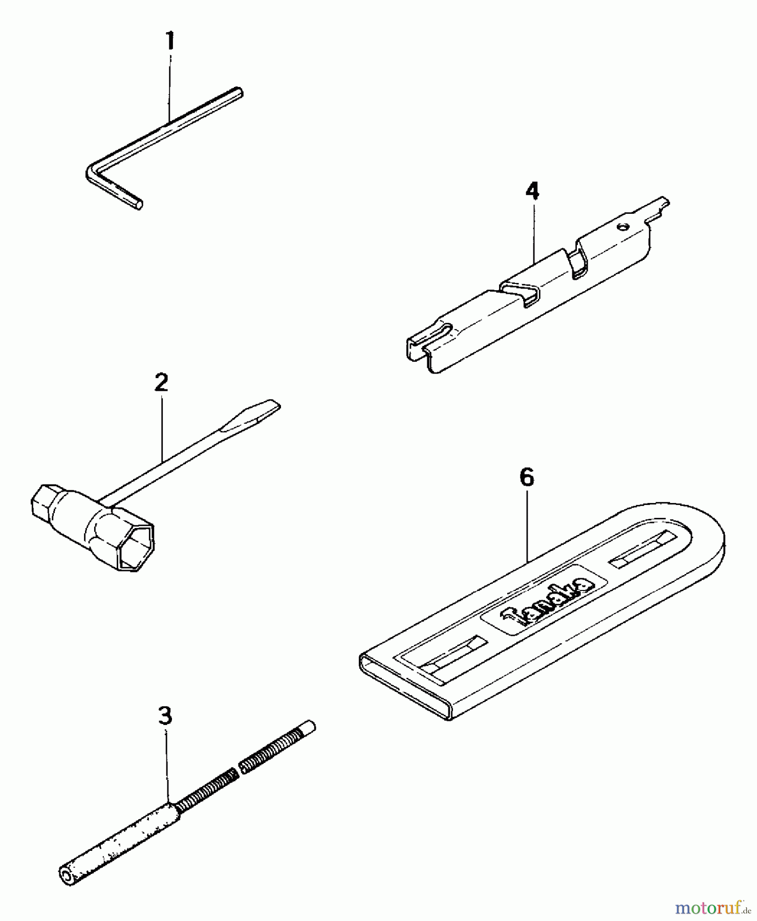  Tanaka Motorsägen ECS-3500 - Tanaka Chainsaw Tools & Optional Parts