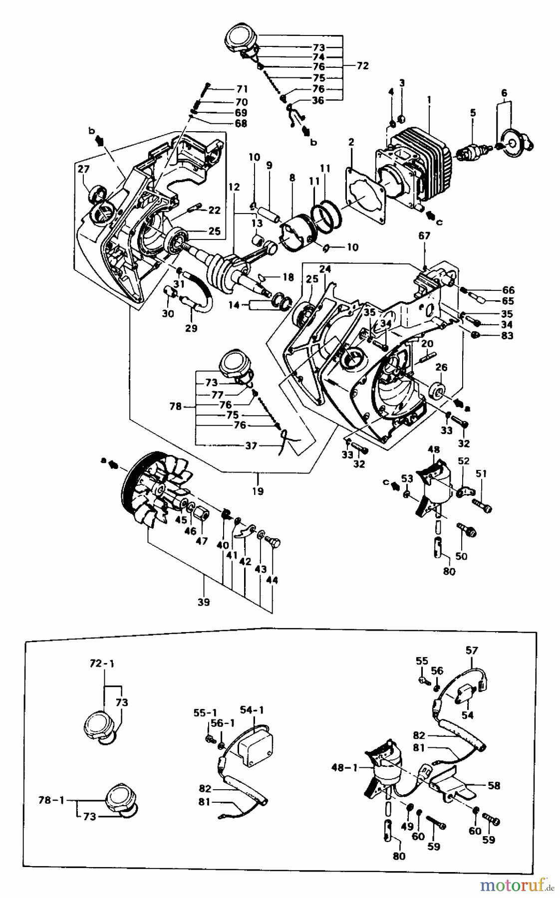Tanaka Motorsägen ECS-356 - Tanaka Chainsaw Engine