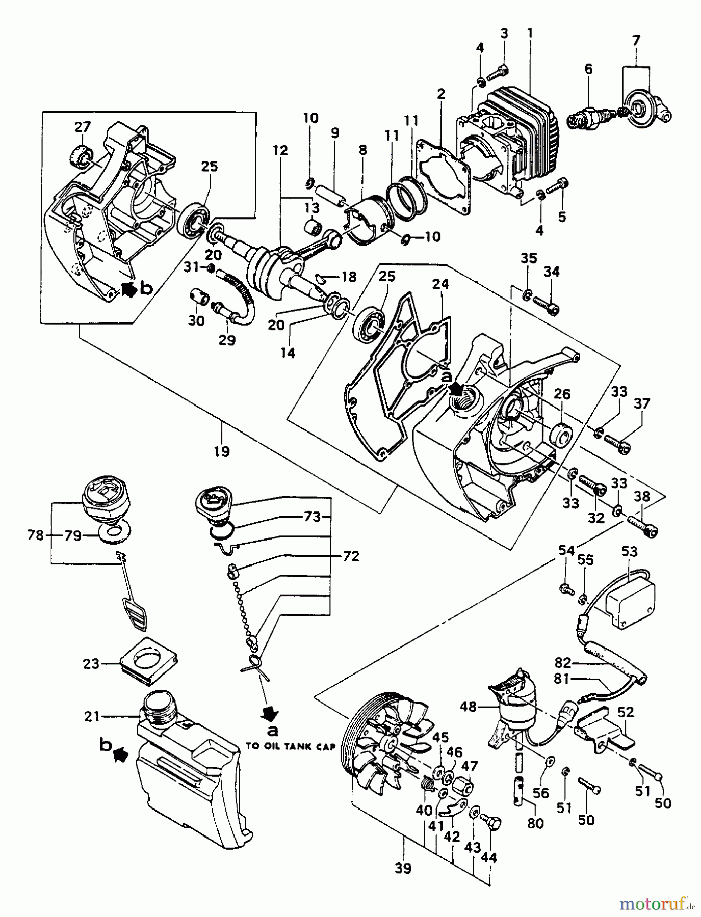 Tanaka Motorsägen ECS-415 - Tanaka Chainsaw Engine