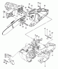 Tanaka ECS-415 - Chainsaw Ersatzteile Rear Handle