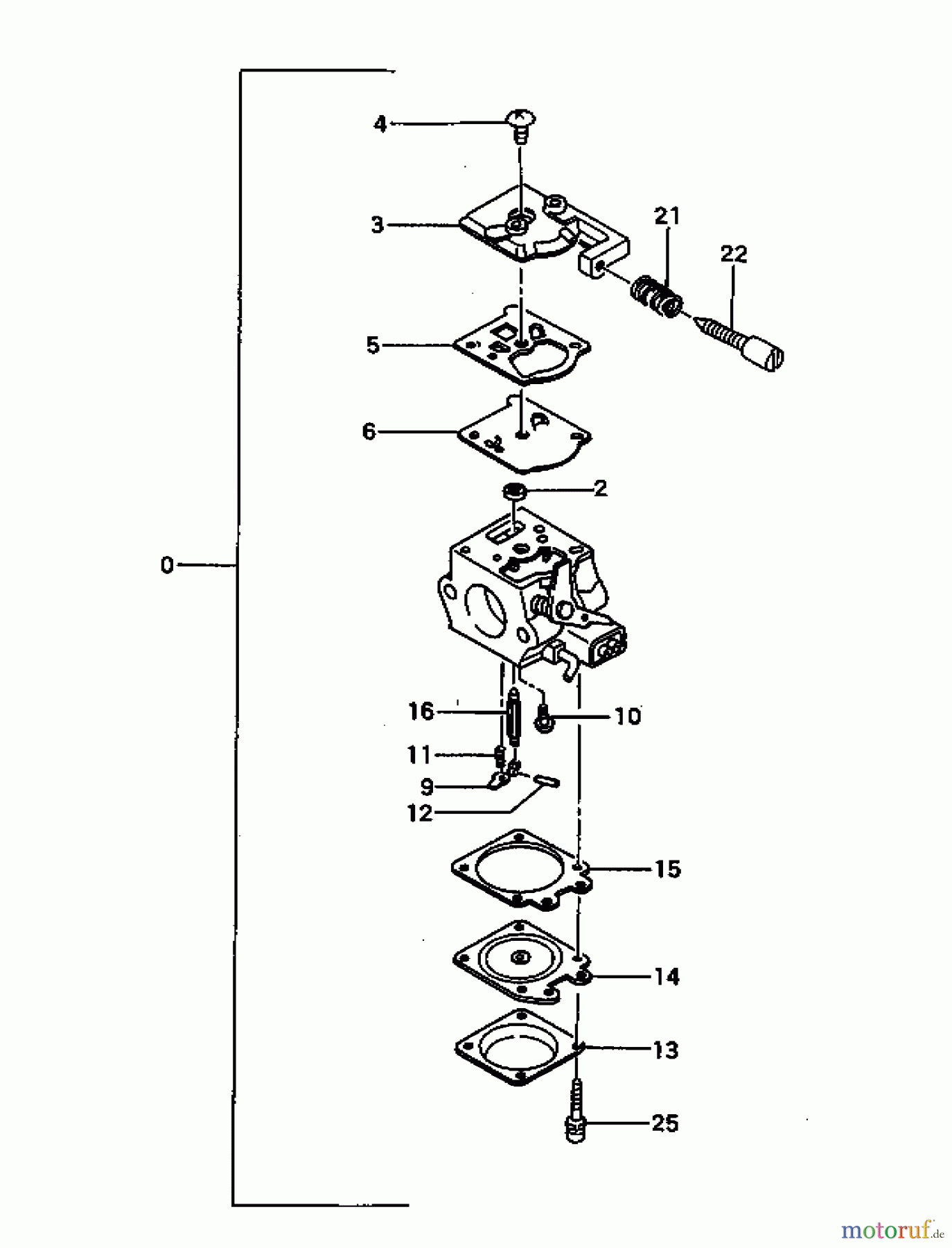  Tanaka Hochentaster TCS-3401 - Tanaka Professional Pruning Saw Carburetor