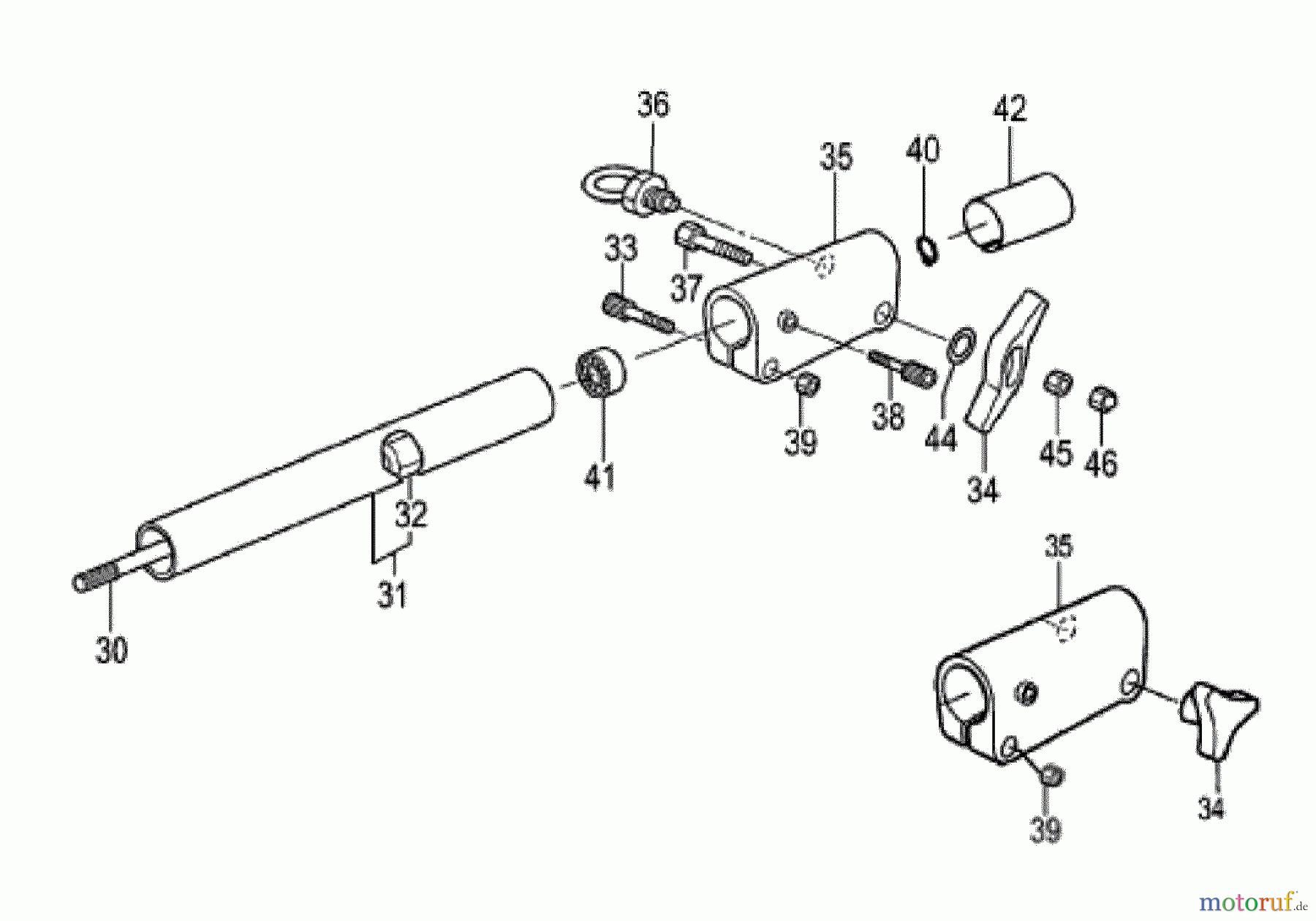  Tanaka Hochentaster TPS-250PN - Tanaka Extended Reach Pole Saw Drive Shaft & Coupling