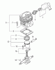 Tanaka TPS-2510 - Extended Reach Pole Saw Ersatzteile Cylinder, Piston, Crankshaft