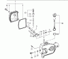 Tanaka TPS-2510 - Extended Reach Pole Saw Ersatzteile Oil Pump, Cap, Filter