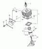 Tanaka TPS-260PF - Extended Reach Pole Saw Ersatzteile Cylinder, Piston, Crankshaft, Ignition