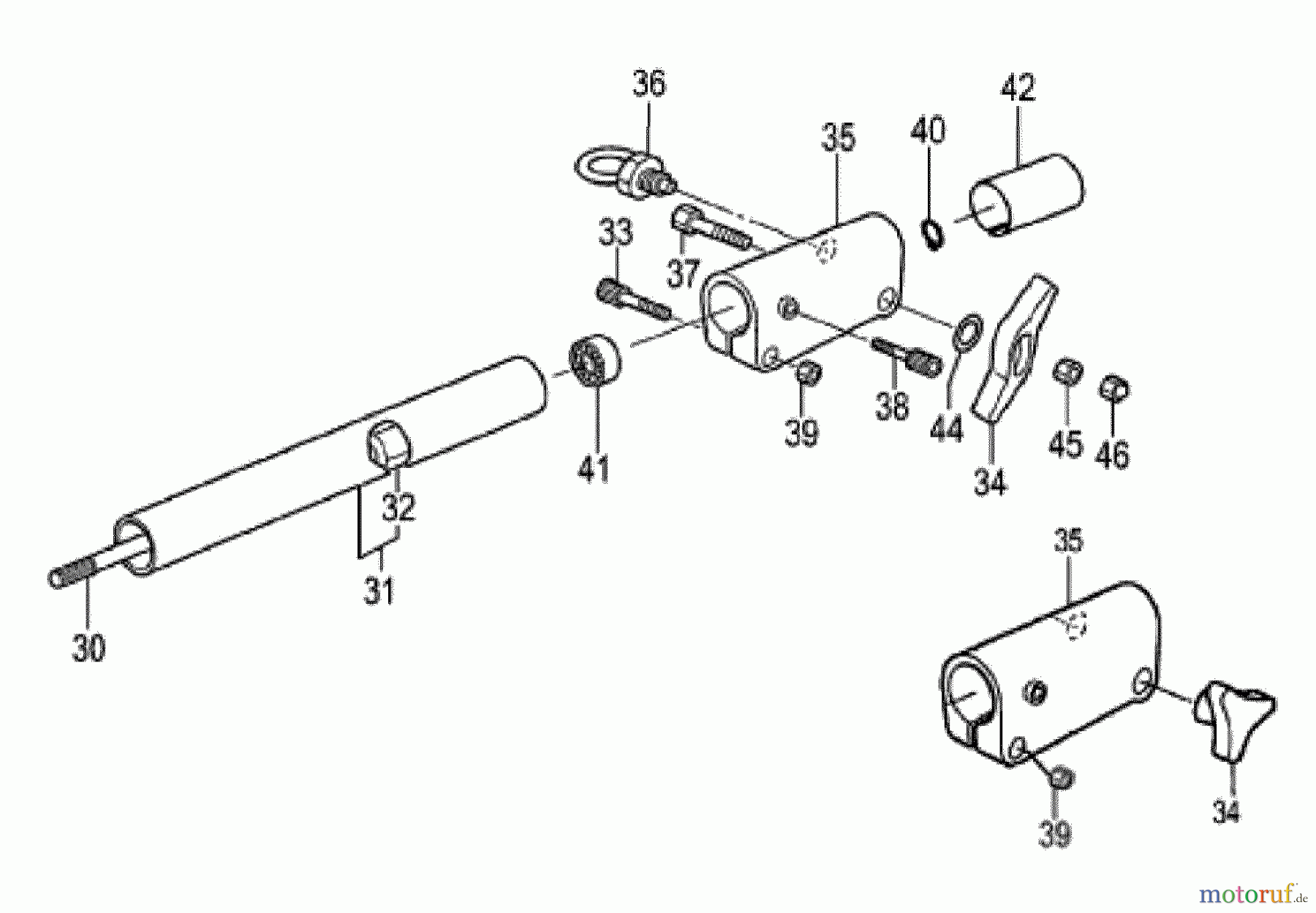 Tanaka Hochentaster TPS-260PF - Tanaka Extended Reach Pole Saw Drive Shaft & Coupling
