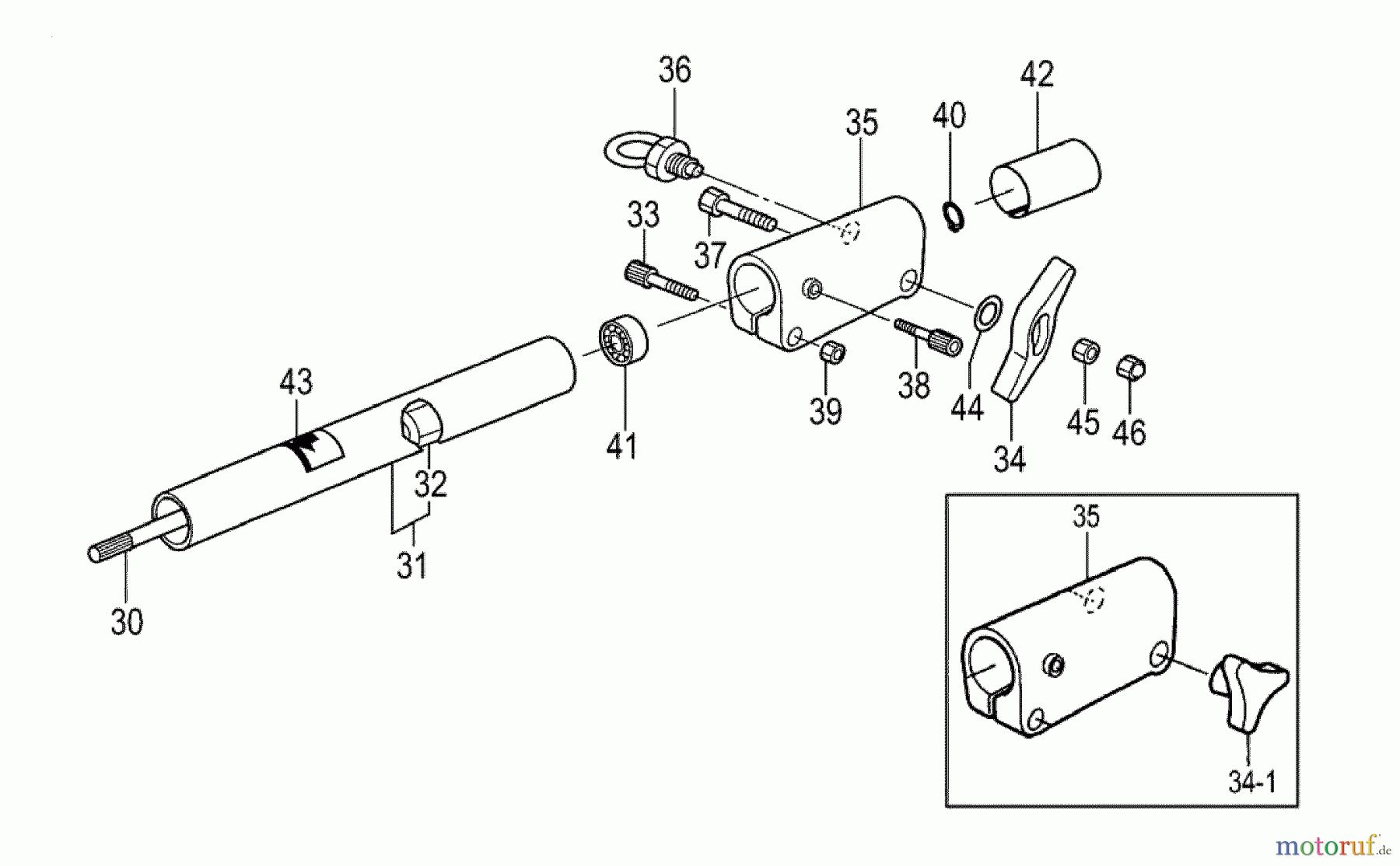 Tanaka Hochentaster TPS-270PF - Tanaka Extended Reach Pole Saw 24