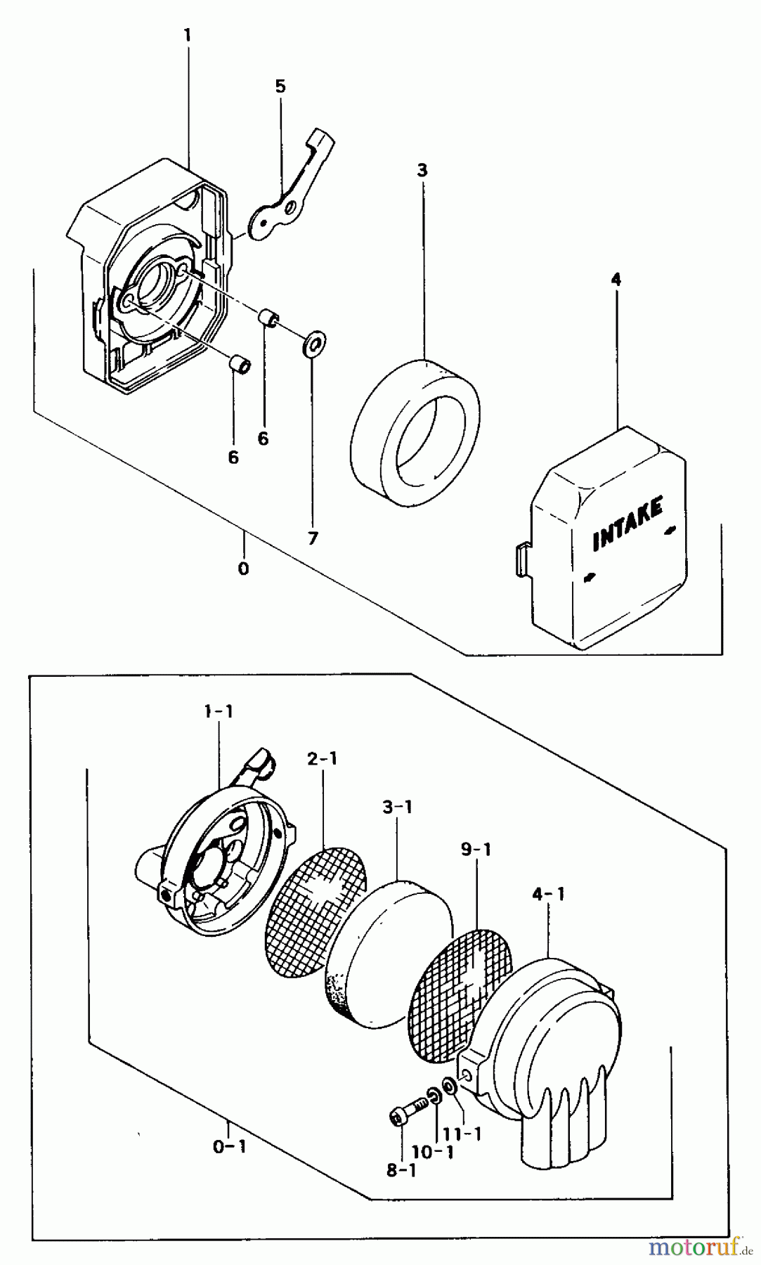  Tanaka Trimmer, Motorsensen TBC-160 - Tanaka Trimmer / Brush Cutter Air Cleaner
