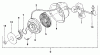 Tanaka TBC-205 - Brush Cutter Ersatzteile Recoil Starter