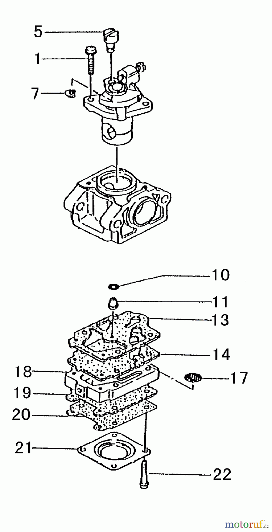 Tanaka Trimmer, Motorsensen TBC-2211 - Tanaka Grass Trimmer Carburetor (Part 1)