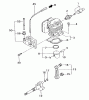 Tanaka TBC-2211 - Grass Trimmer Ersatzteile Engine / Cylinder, Piston, Crankshaft