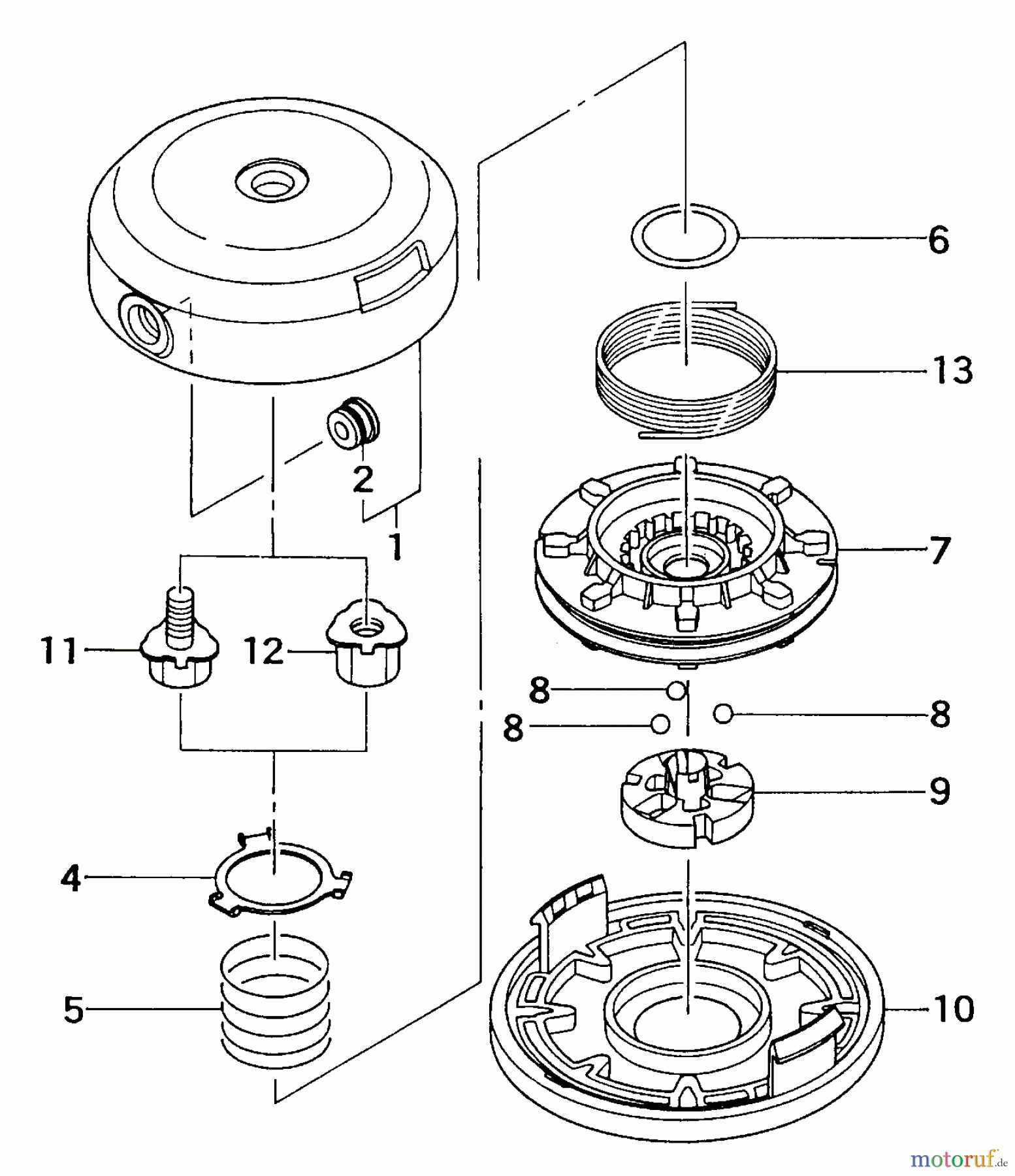 Tanaka Trimmer, Motorsensen TBC-2251 - Tanaka Grass Trimmer Brain (TH-97) 746751