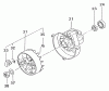 Tanaka TBC-2251 - Grass Trimmer Ersatzteile Flywheel, Crankcase