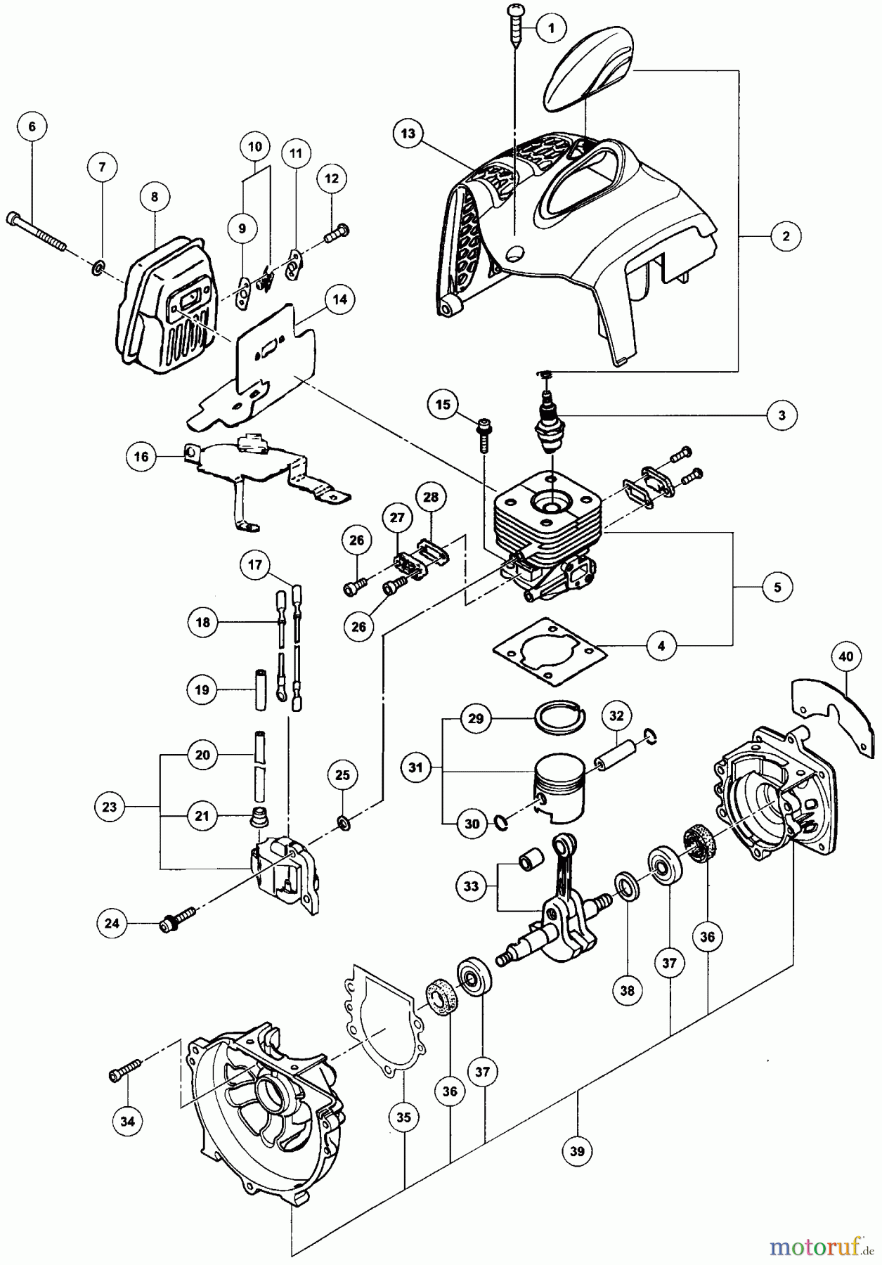  Tanaka Trimmer, Motorsensen TBC-240PF - Tanaka Grass Trimmer Engine