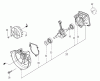 Tanaka TBC-245PF - Grass Trimmer Ersatzteile Crankcase & Flywheel