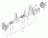 Tanaka TBC-2501H - Grass Trimmer (SN: C263177 - C263752) Ersatzteile Crankcase & Flywheel