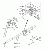 Tanaka TBC-2501H - Grass Trimmer (SN: C263177 - C263752) Ersatzteile Drive Shaft, Throttle & Handle