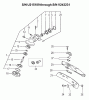 Tanaka TBC-2510 - Grass Trimmer Ersatzteile Gear Case, Safety Guard (Male Gear Case, From S/N U215189 to V243231)