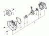 Tanaka TBC-255PF - Grass Trimmer Ersatzteile Crankcase & Flywheel
