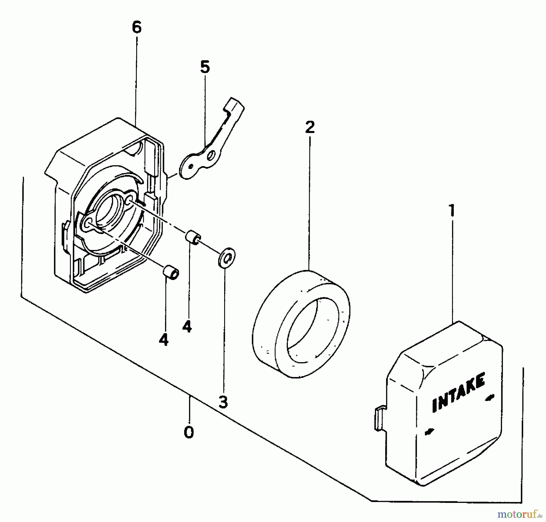 Tanaka Trimmer, Motorsensen TBC-262 - Tanaka Brush Cutter Air Cleaner