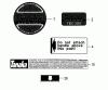 Tanaka TBC-280 - Grass Trimmer Ersatzteile Decals