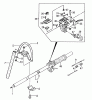 Tanaka TBC-280 - Grass Trimmer Ersatzteile Drive Shaft & Front Handle
