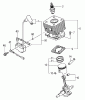 Tanaka TBC-280PF - Grass Trimmer Ersatzteile Cylinder, Piston, Crankshaft, Ignition