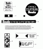 Tanaka TBC-3010 - Grass Trimmer / Brush Cutter Ersatzteile Decals