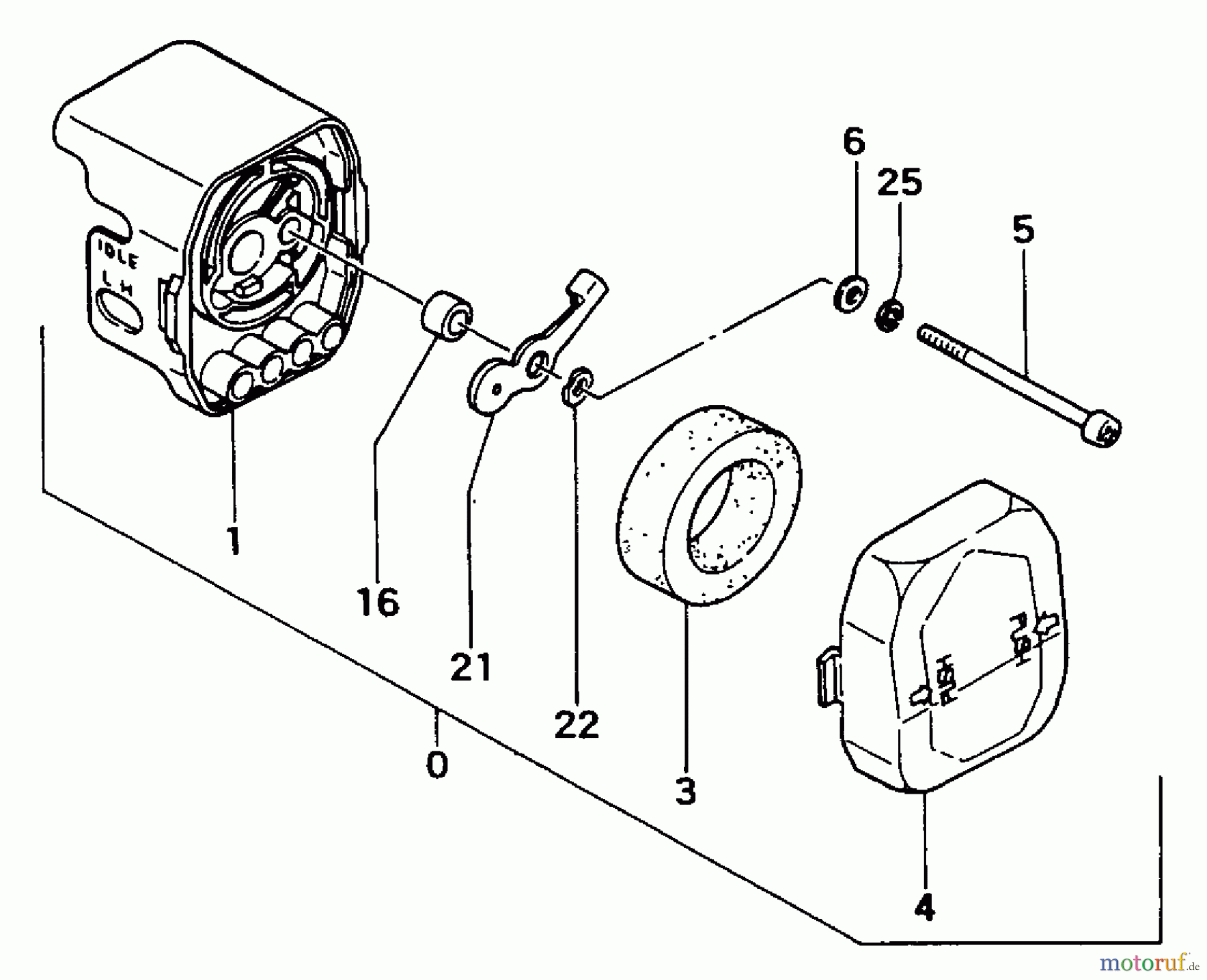Tanaka Trimmer, Motorsensen TBC-322 - Tanaka Brush Cutter Air Cleaner