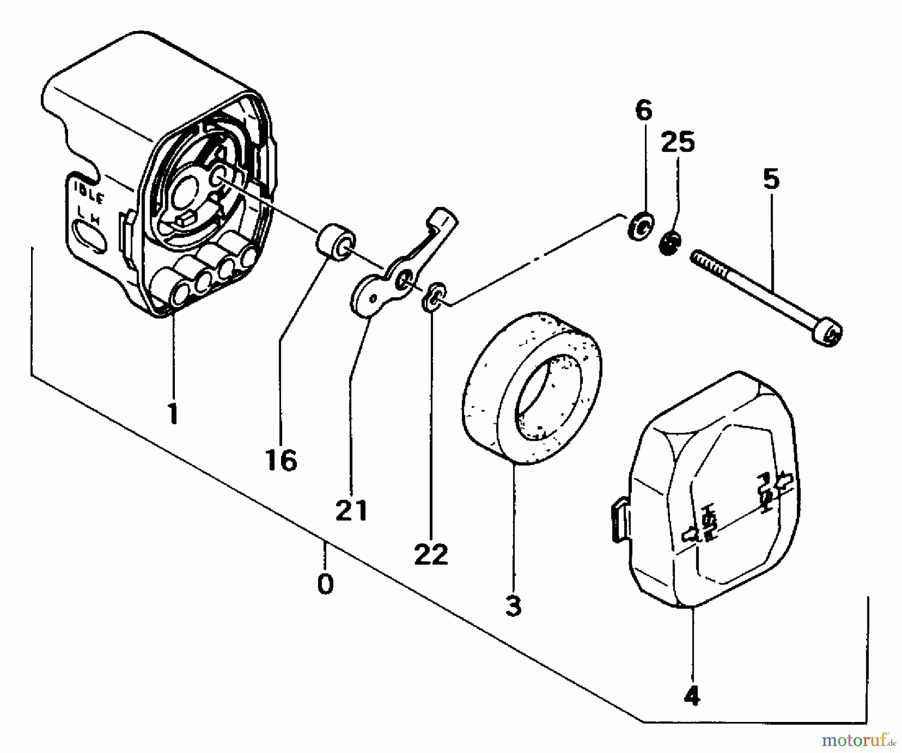 Tanaka Trimmer, Motorsensen TBC-325 - Tanaka Brush Cutter Air Cleaner