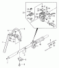 Tanaka TBC-340PF - Grass Trimmer / Brush Cutter Ersatzteile Handle, Throttle Lever, Shaft