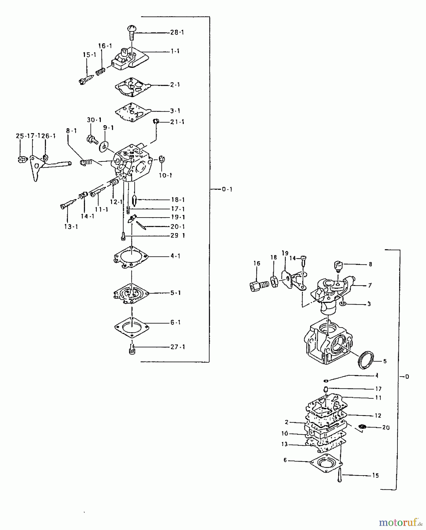Tanaka Trimmer, Motorsensen TBC-355 - Tanaka Brush Cutter Carburetor