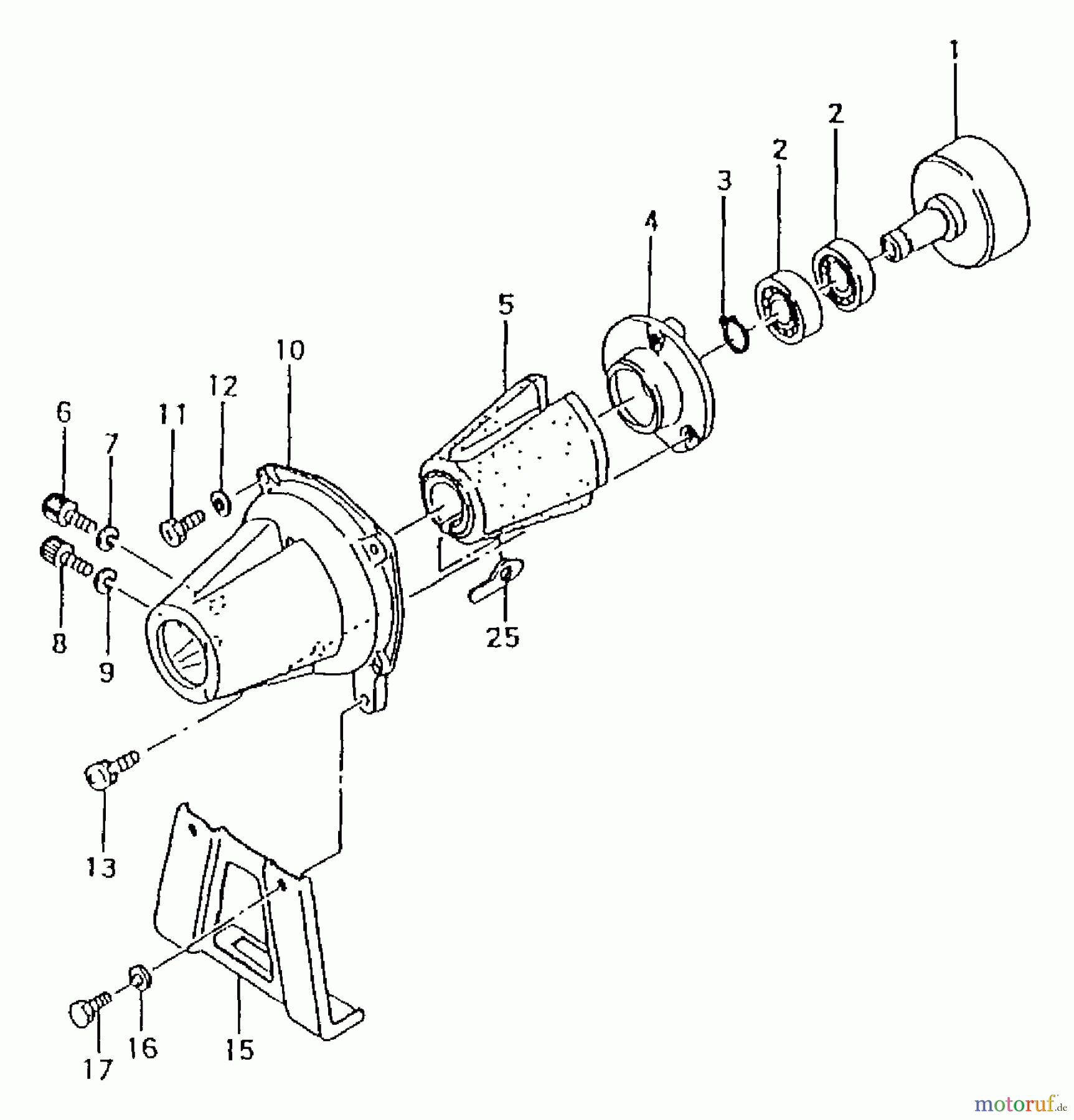 Tanaka Trimmer, Motorsensen TBC-355DH - Tanaka Brush Cutter Clutch Case