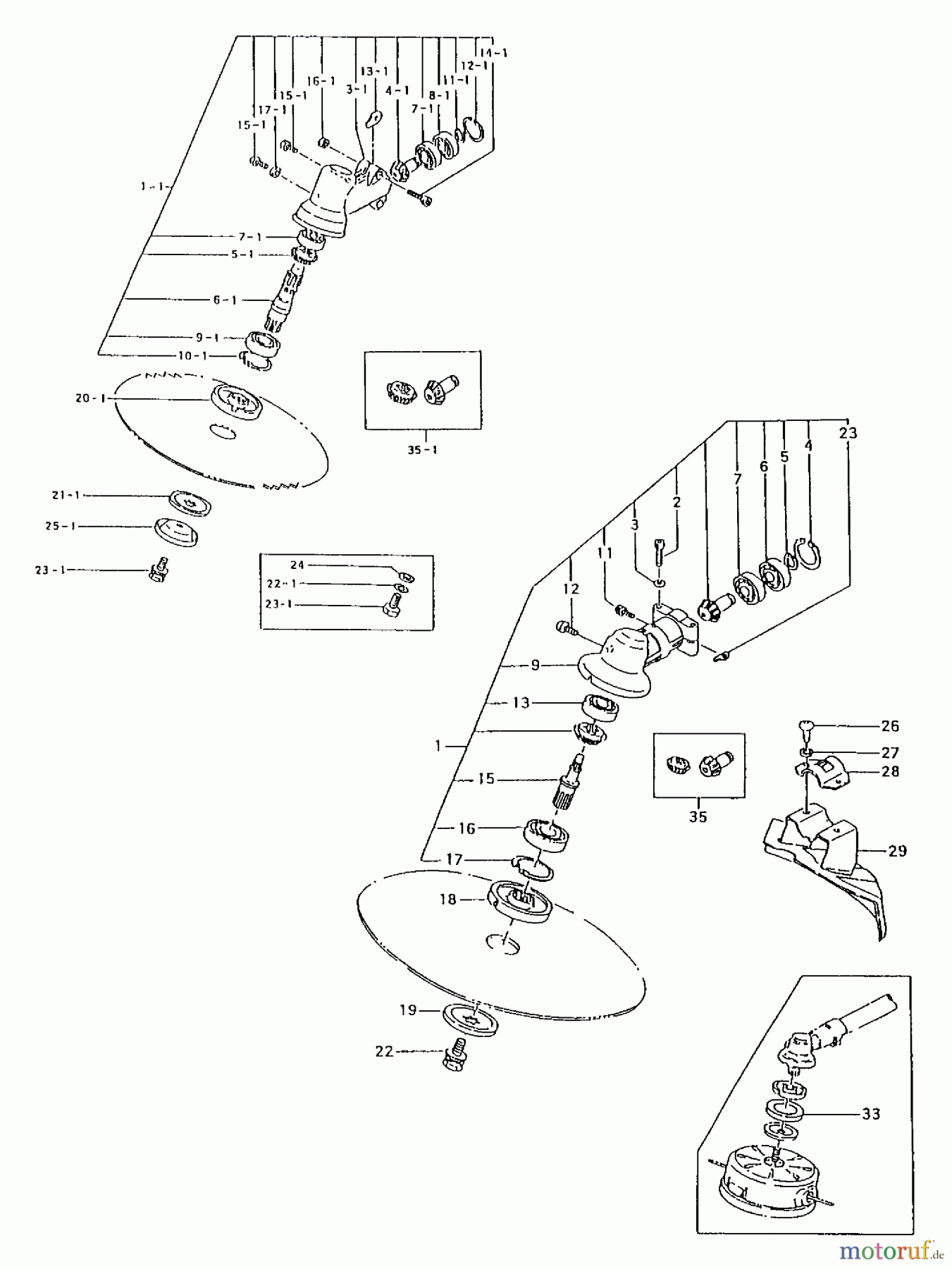  Tanaka Trimmer, Motorsensen TBC-355DH - Tanaka Brush Cutter Gear Case