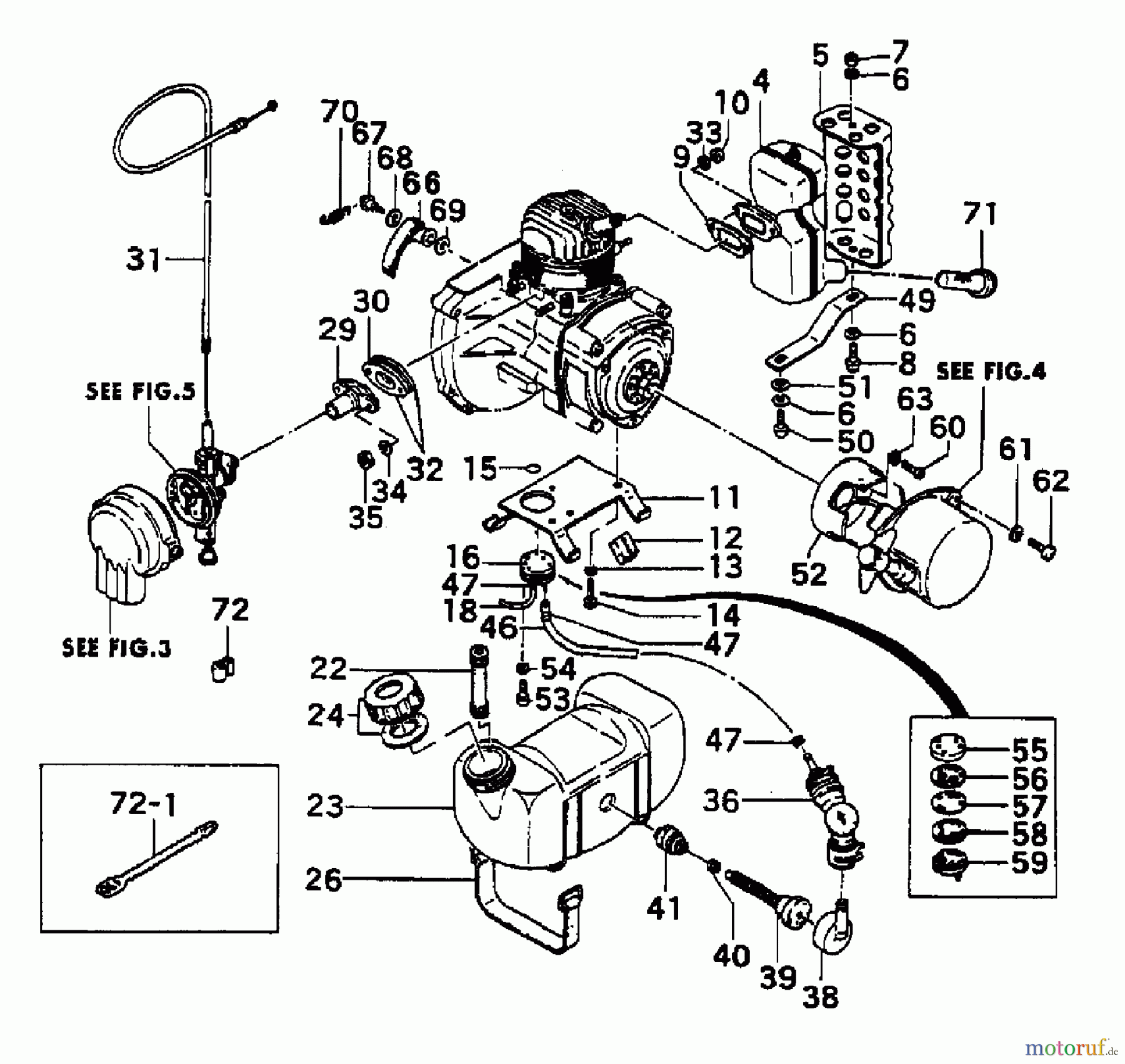  Tanaka Trimmer, Motorsensen TBC-373 - Tanaka Brush Cutter Engine Components