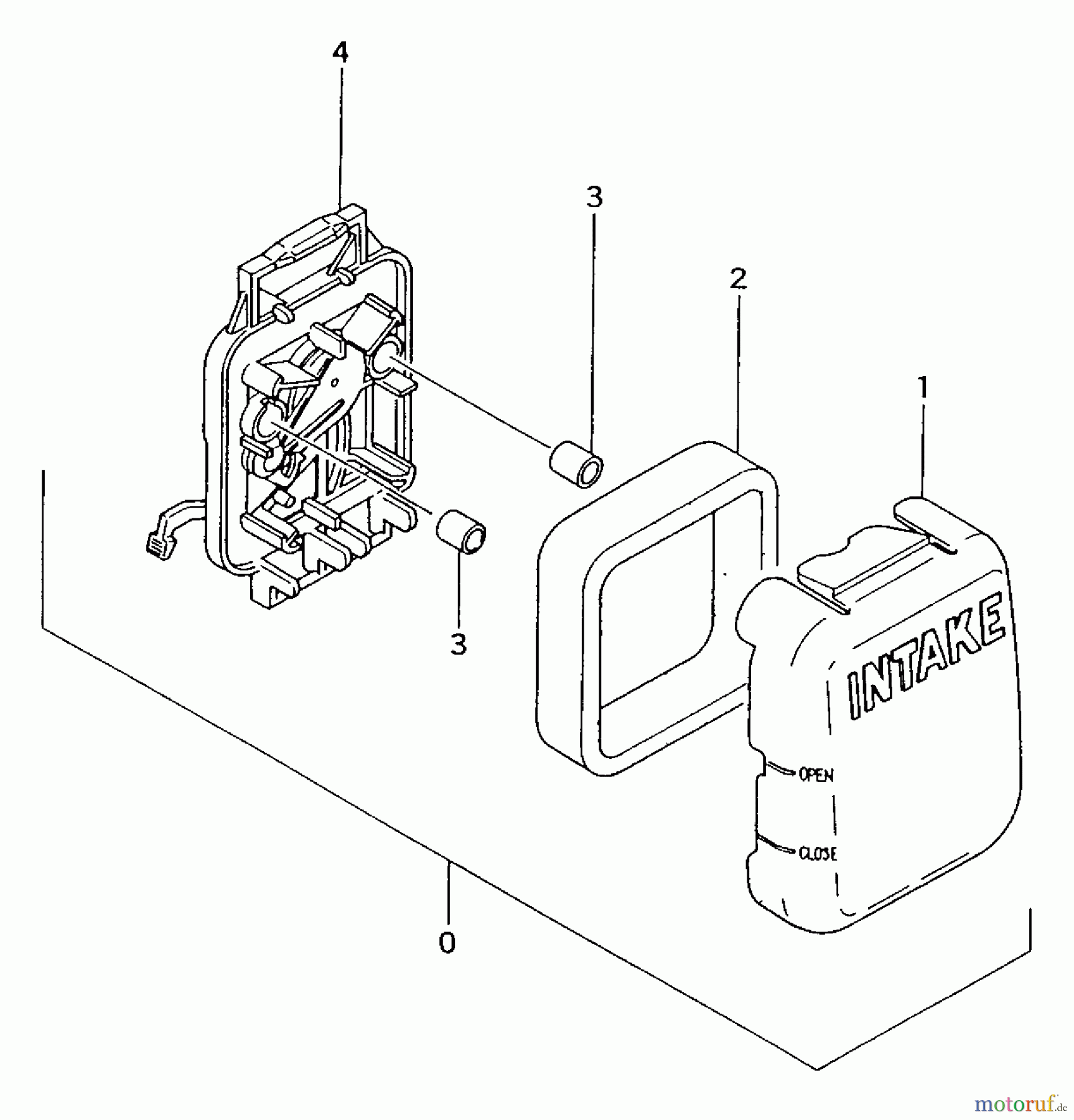 Tanaka Trimmer, Motorsensen TBC-4000 - Tanaka Brush Cutter Air Cleaner