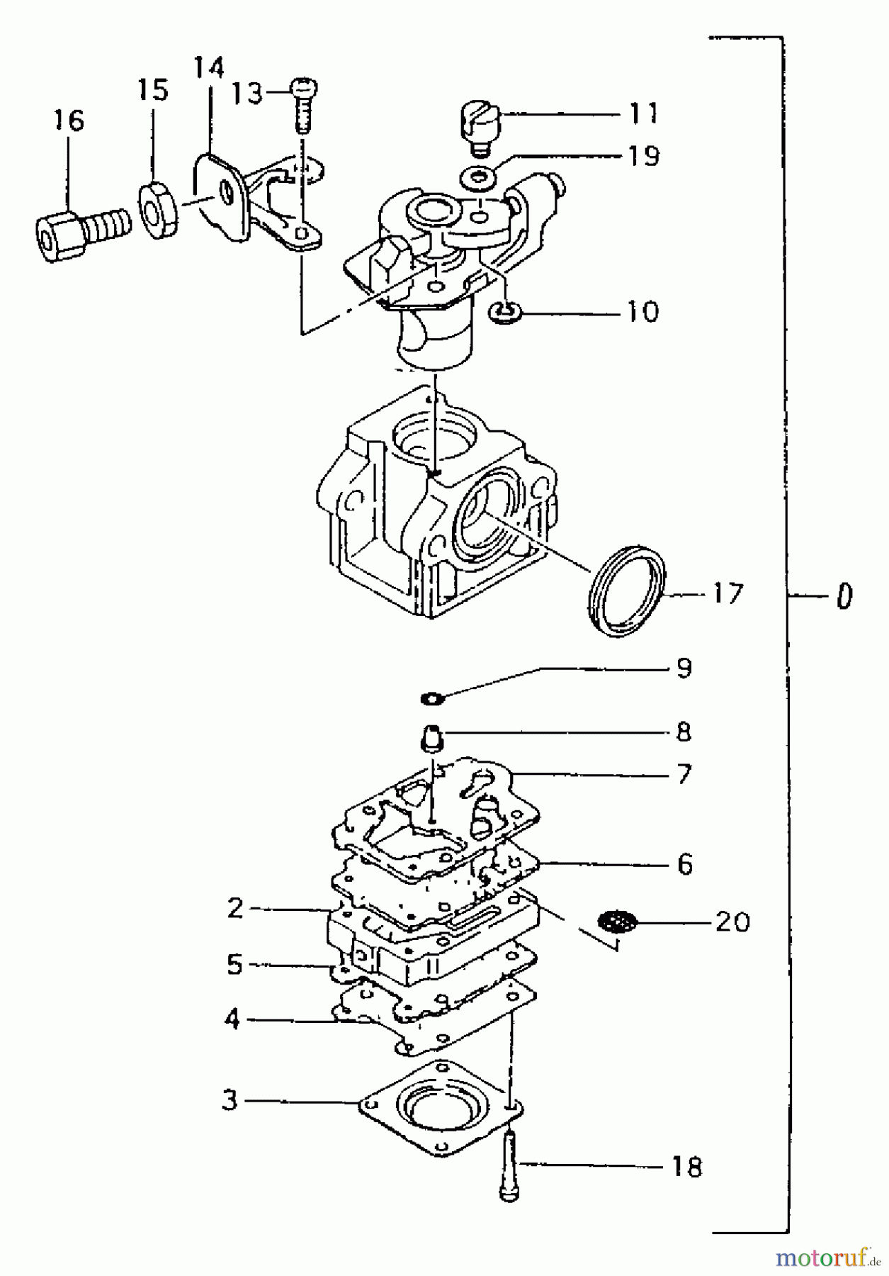  Tanaka Trimmer, Motorsensen TBC-4110 - Tanaka Brush Cutter Carburetor